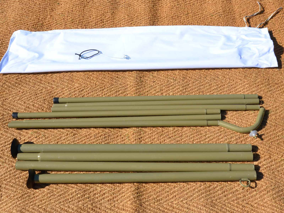 bell tent pole Replacement Set for 6m Tents epoche-mid-century 47 Brand White Block Measured Waist Size:30 With CanvasCamps Short Guy