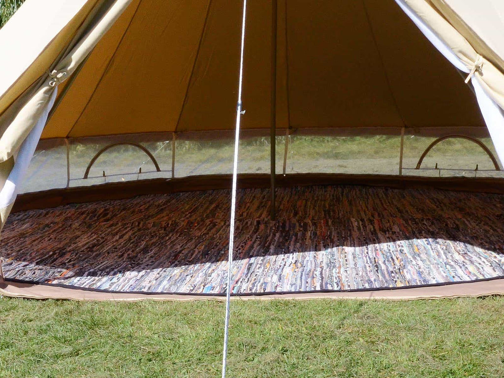 4m chindi carpet for bell tents