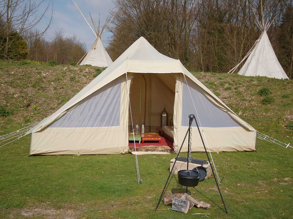 4.4 metre touareg deluxe tent and teepees