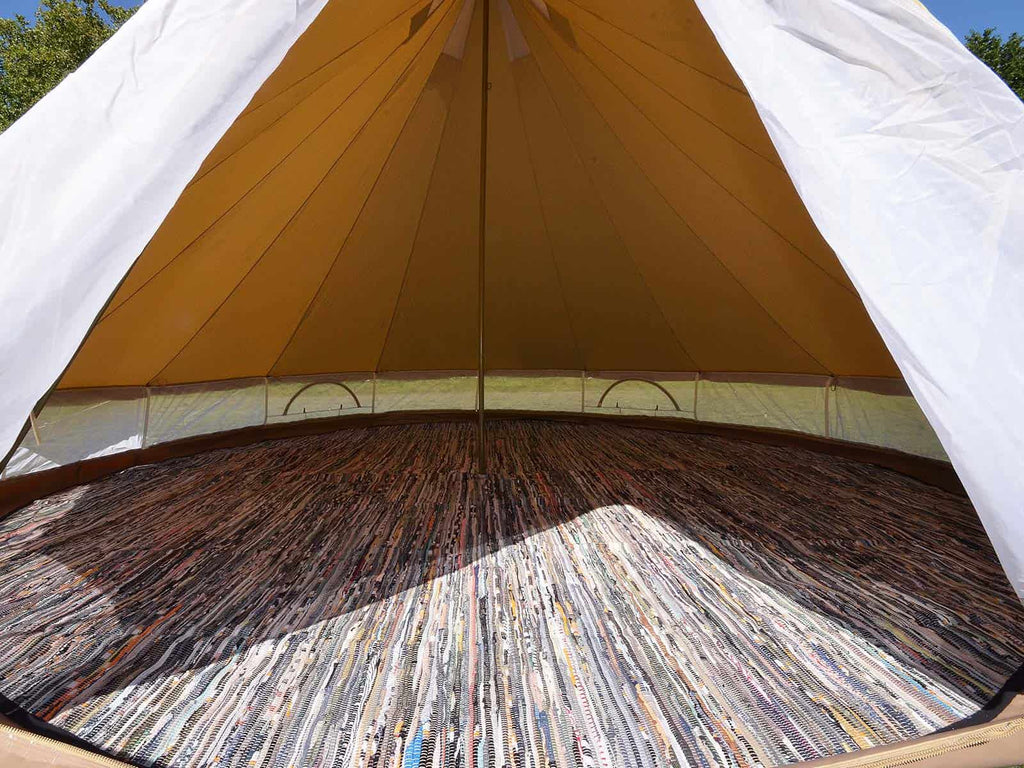 Bell Tent Chindi carpet for 3m, 4m, 4.5m and 5m tents