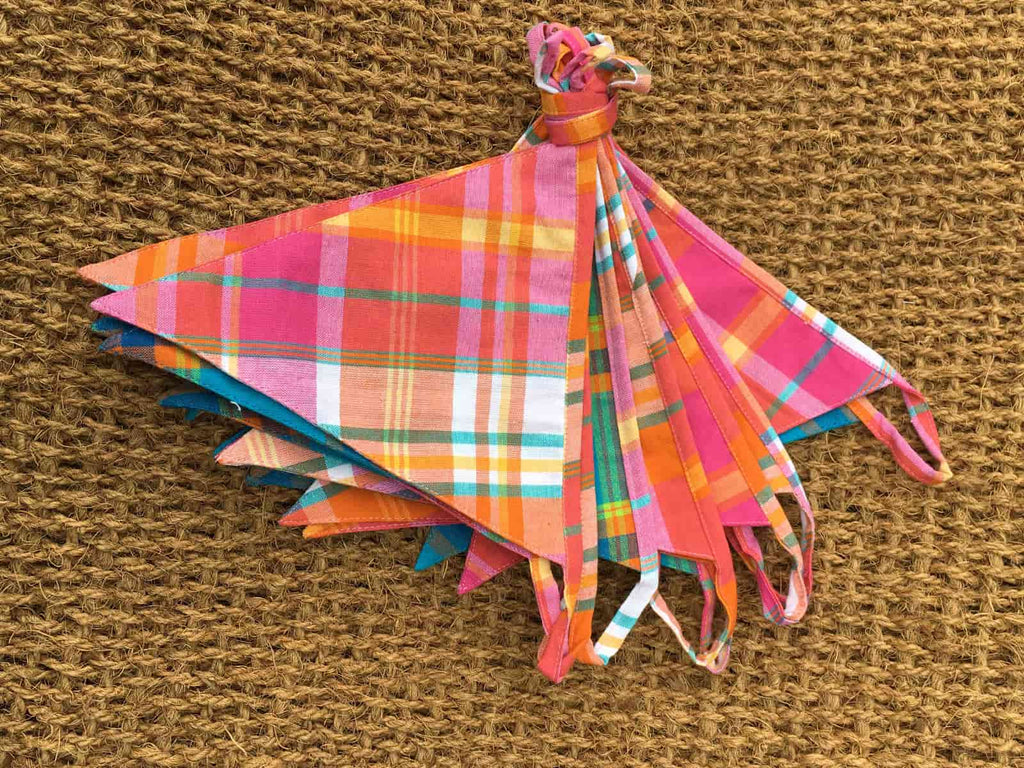 Colourful Cotton Bunting Madras