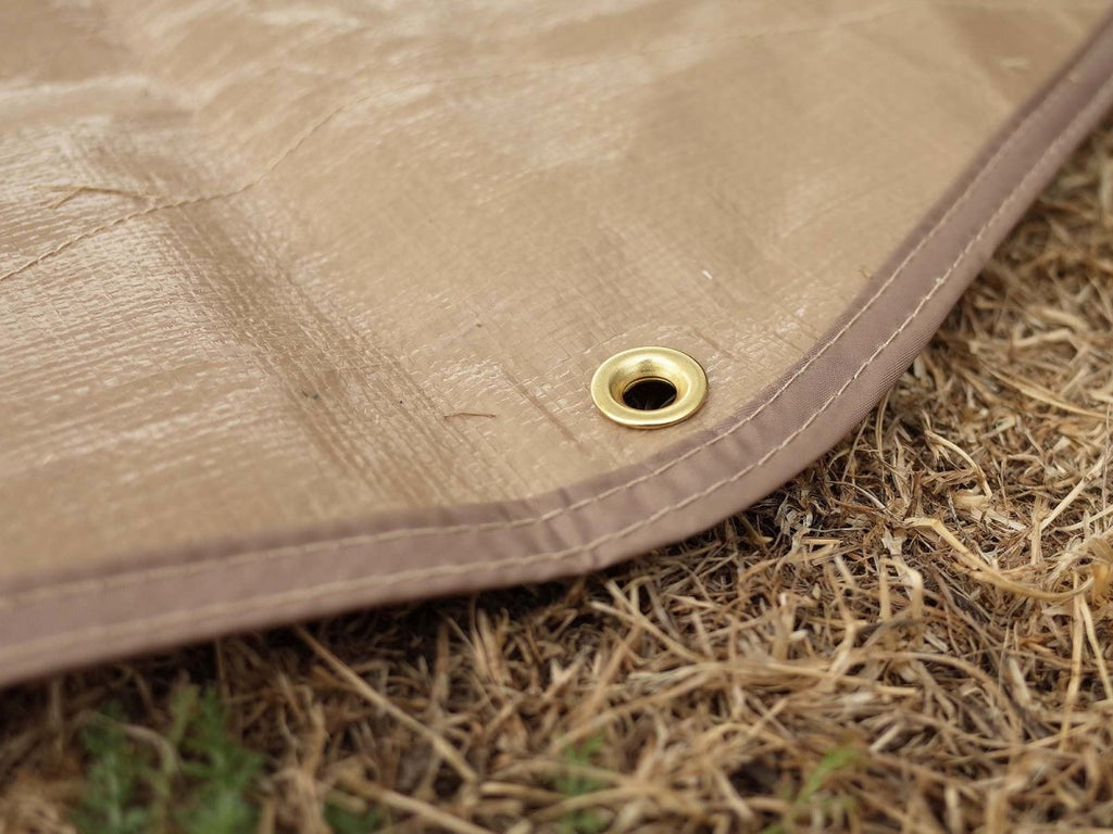 Emperor bell tent foot print with eyelets