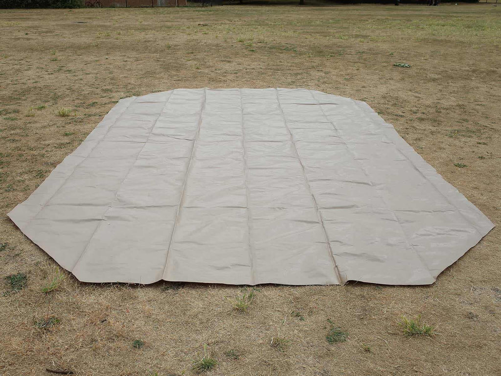 Emperor bell tent foot print without eyelets