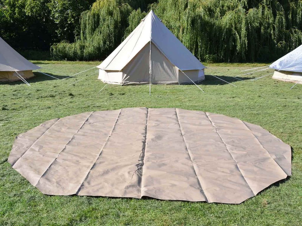 Ground sheet protector footprint for 4.5m bell tent