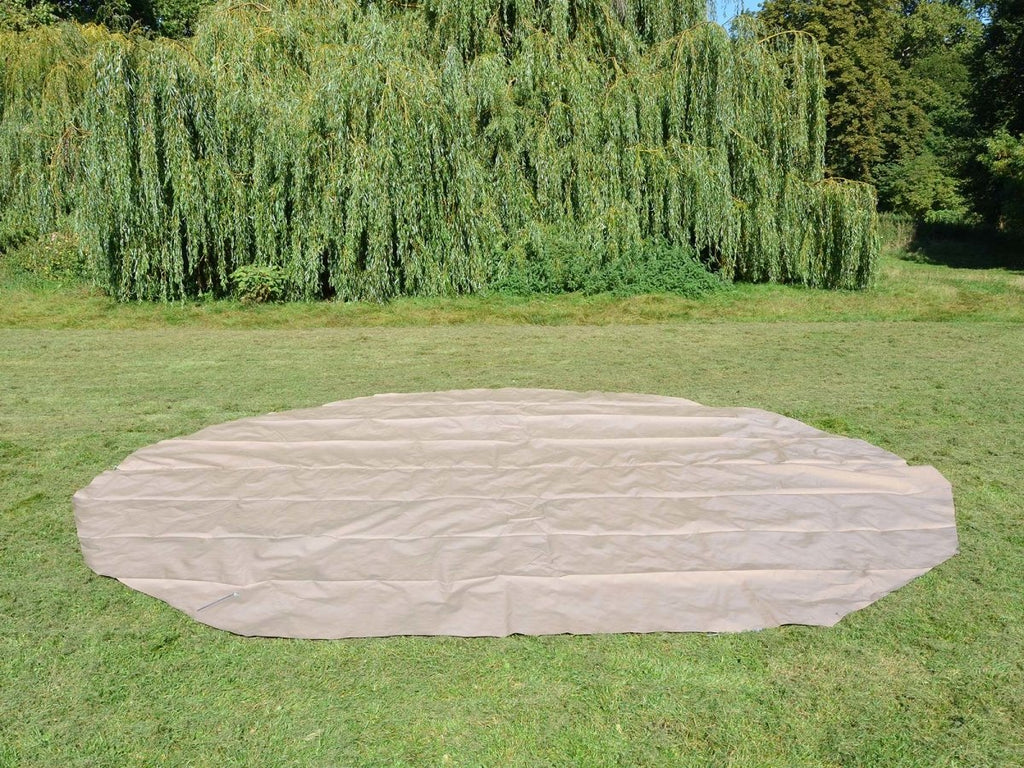 Groundsheet protector footprint for 4m bell tents