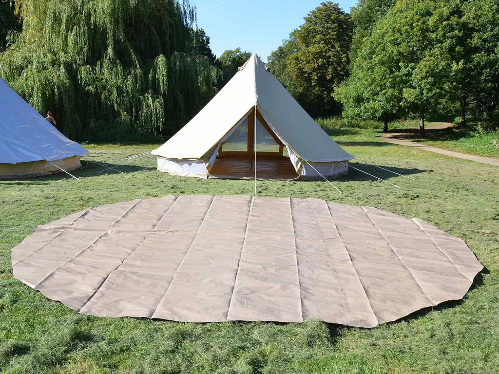 Groundsheet protector footprint for 5m Bell Tent