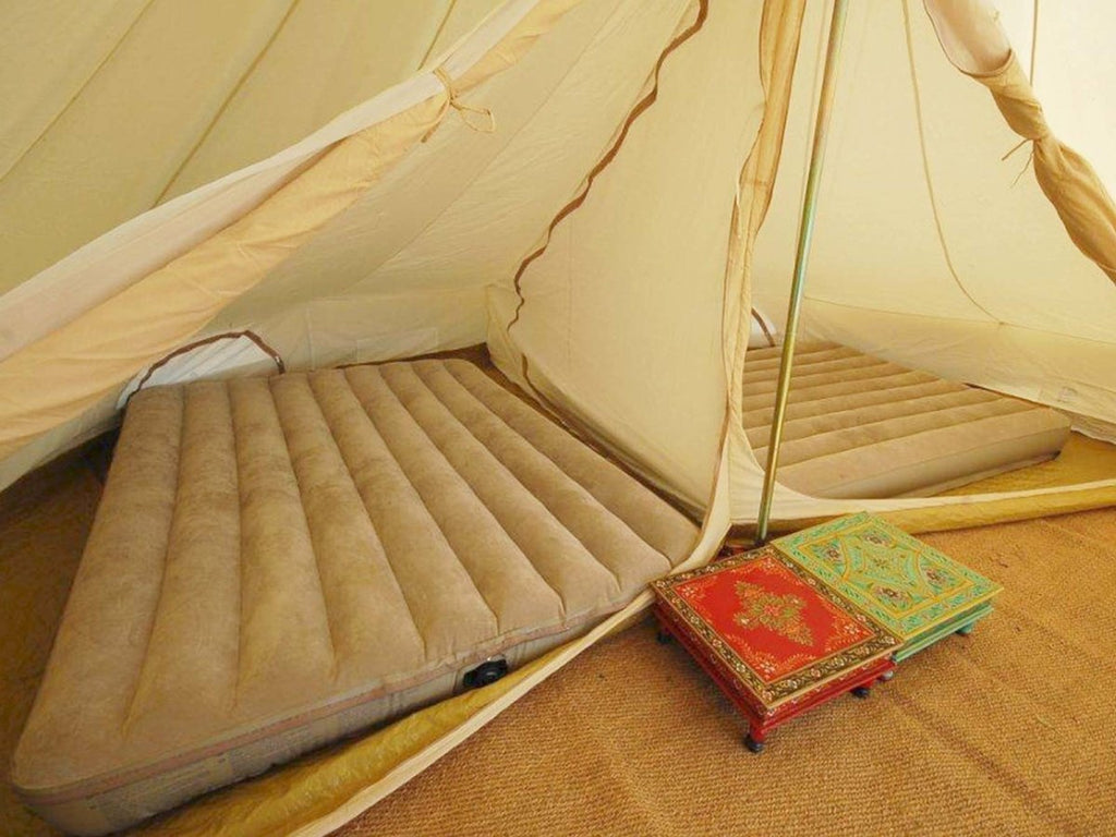 5m inner tent with divider closed