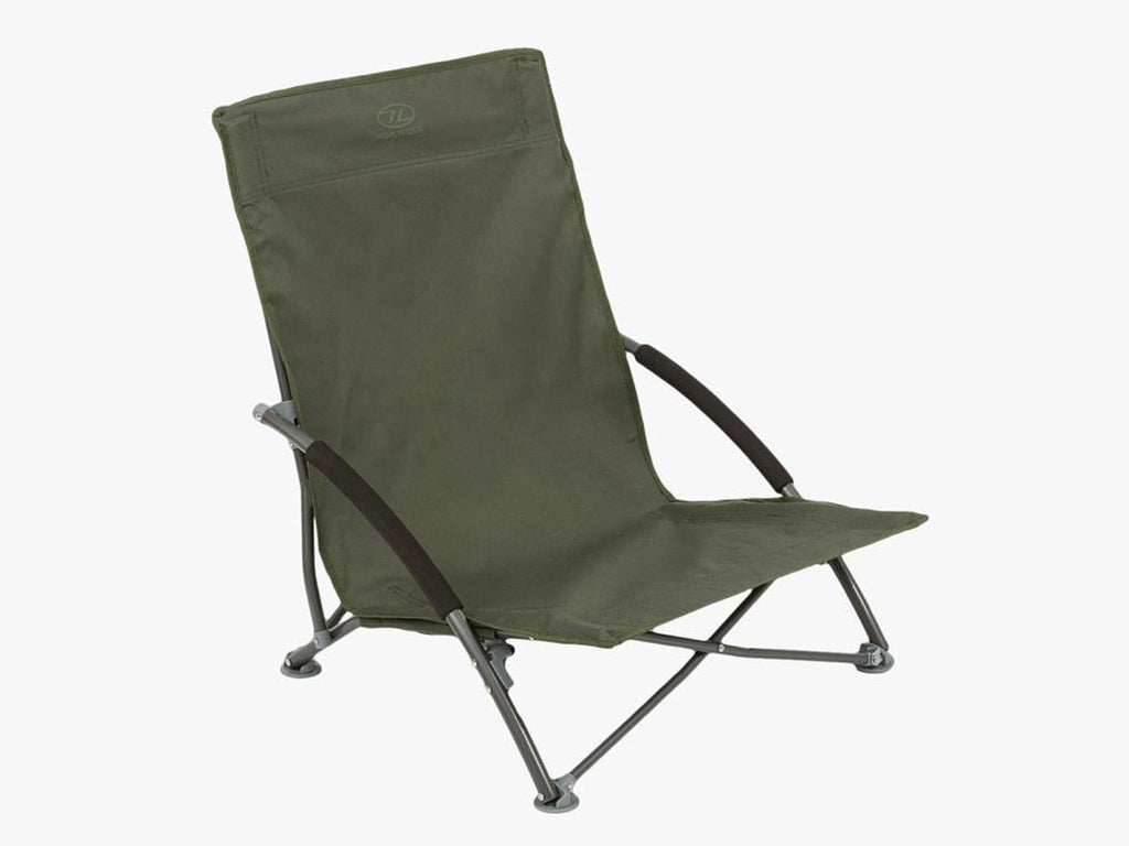 Olive green portable camping chair