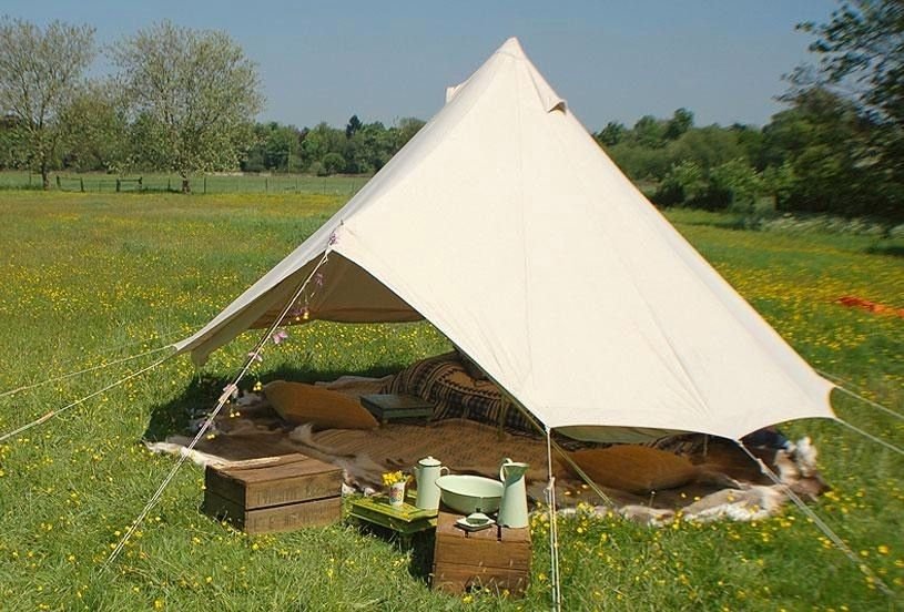 4m Bell Tents - 100% Cotton Canvas