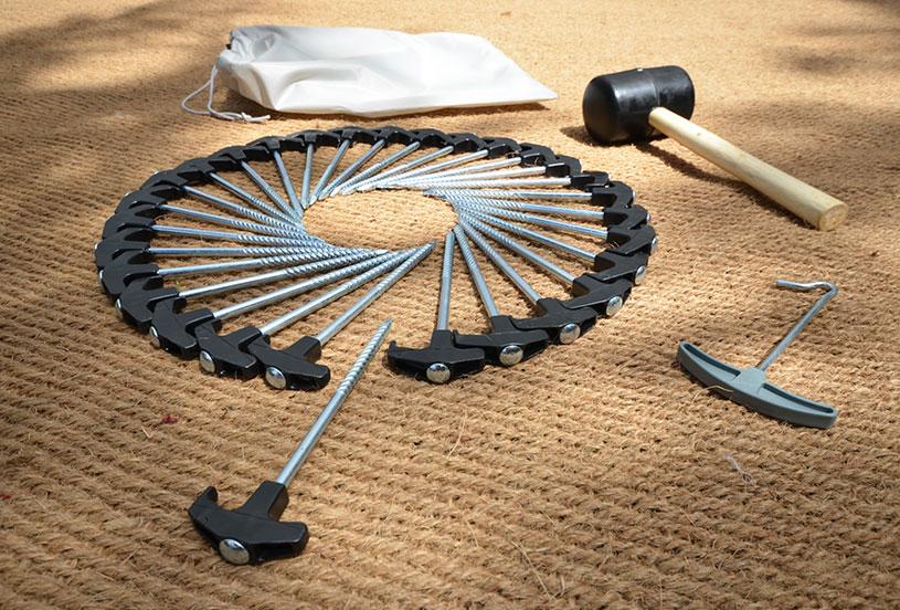 Camping and bell tent accessories