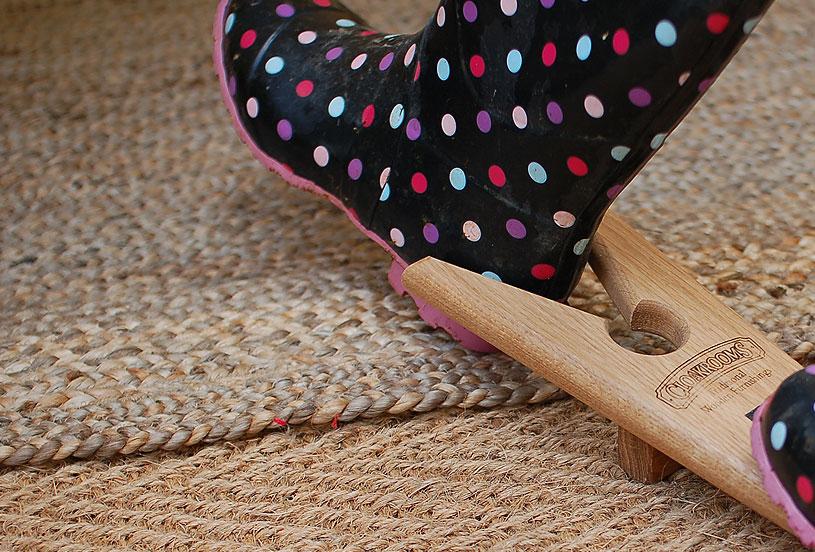 Organic bell tent flooring for camping and glamping