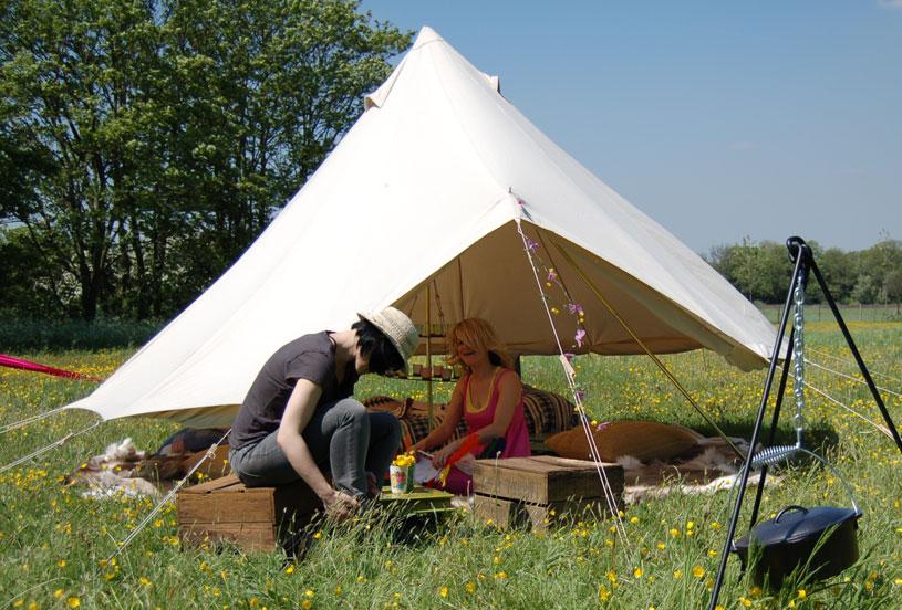 Quality cotton canvas tents for camping