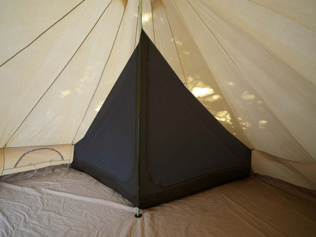 tent with blackout 6 metre Quarter Bell Tent 'Blackout' Inner Tent