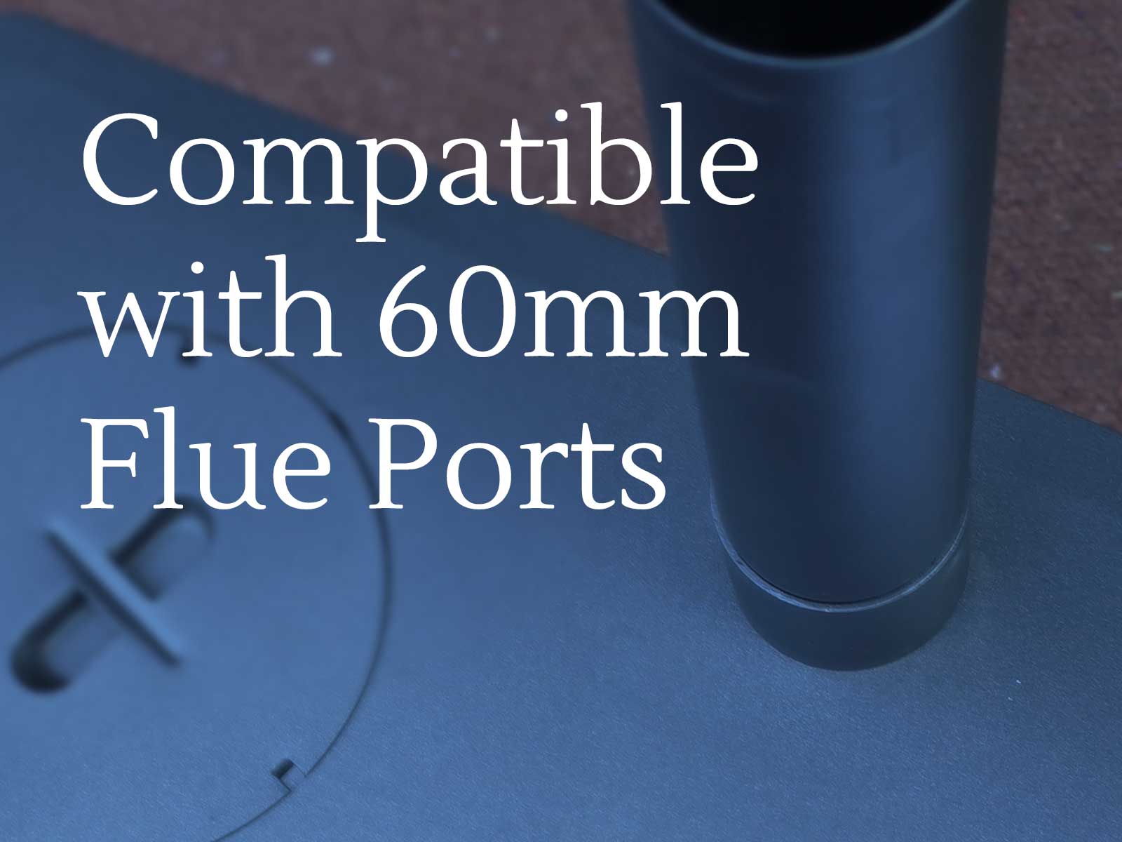 Camping with Stoves 'Flue Section' (60 x 400mm)