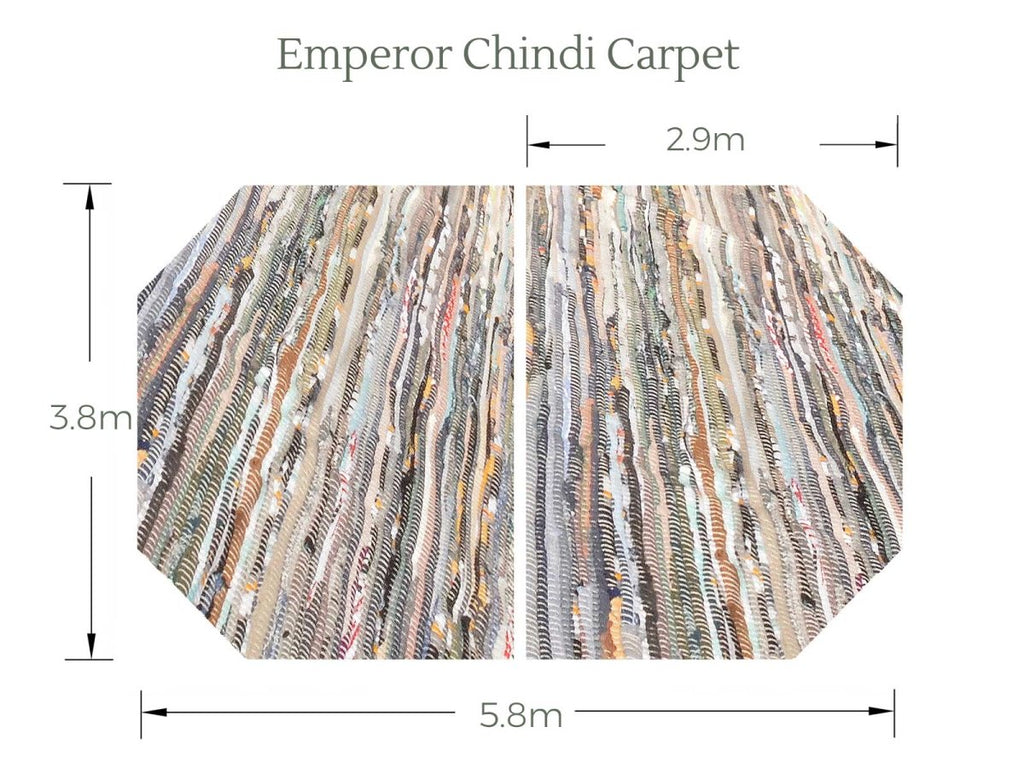 Emperor Tent Chindi Carpet