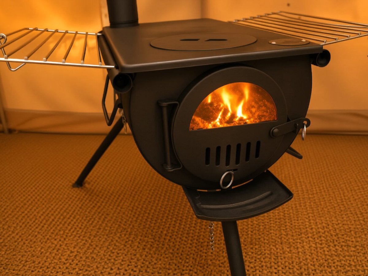 Camping with Stoves 2.5kw Suitcase Stove