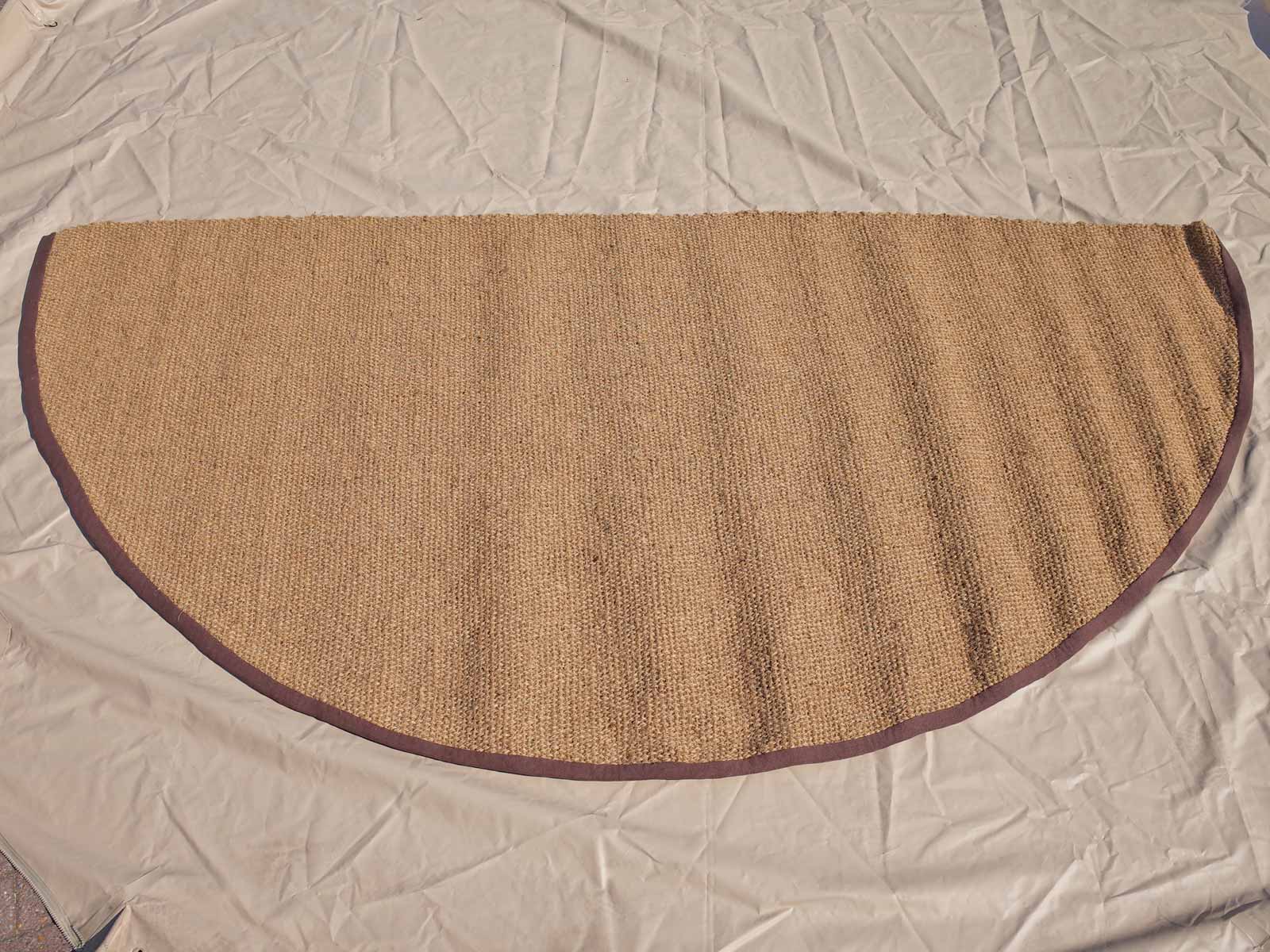 3 metre Bell Tent Coir Matting (Half-Moon)