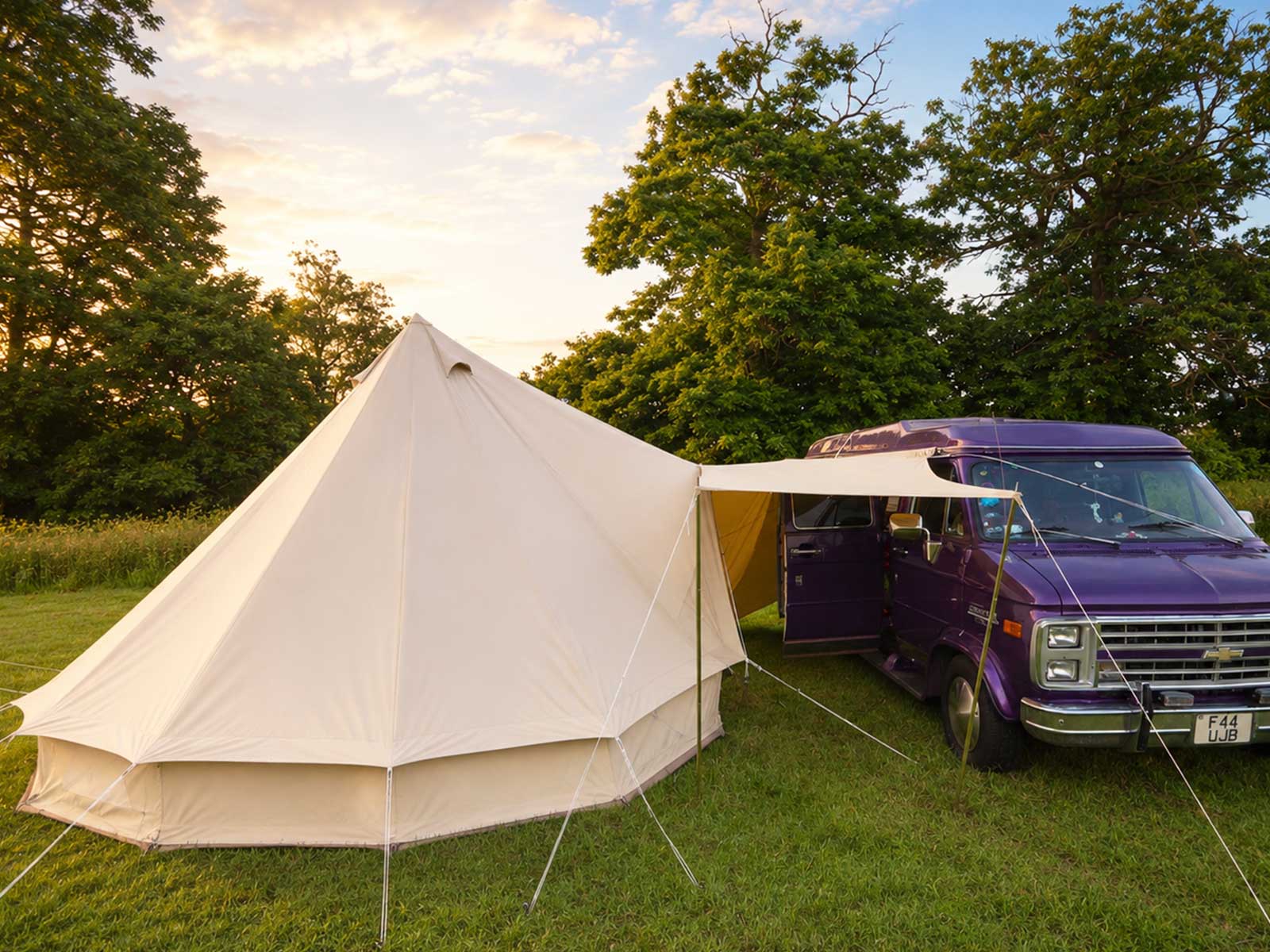 Crossbar Awning