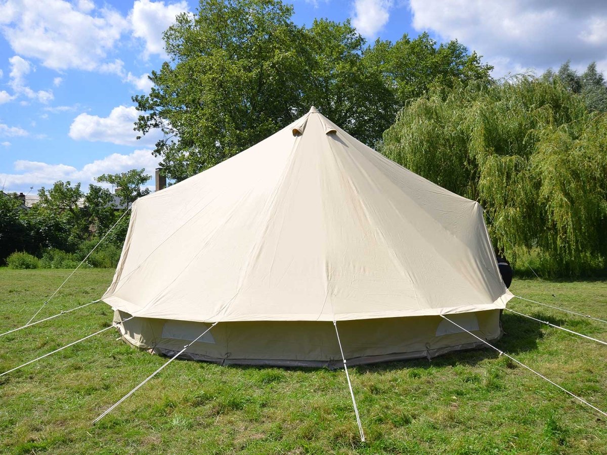 Double Door 6 metre Bell Tent Zig