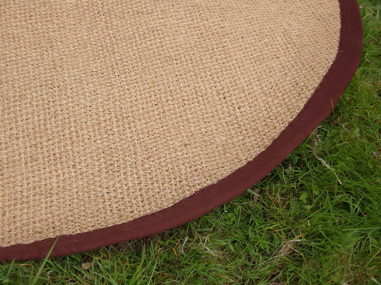 Coir flooring for a 3 metre bell tent