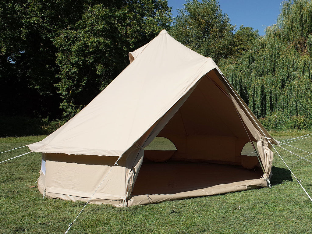 3m ultimate zip bell tent with door open
