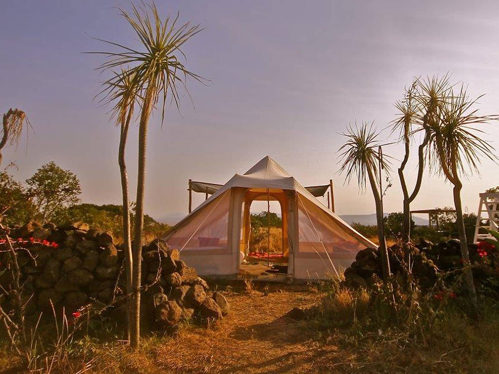 tuareg zelte 4.4m Deluxe Touareg Tent with sewn-in ground sheet