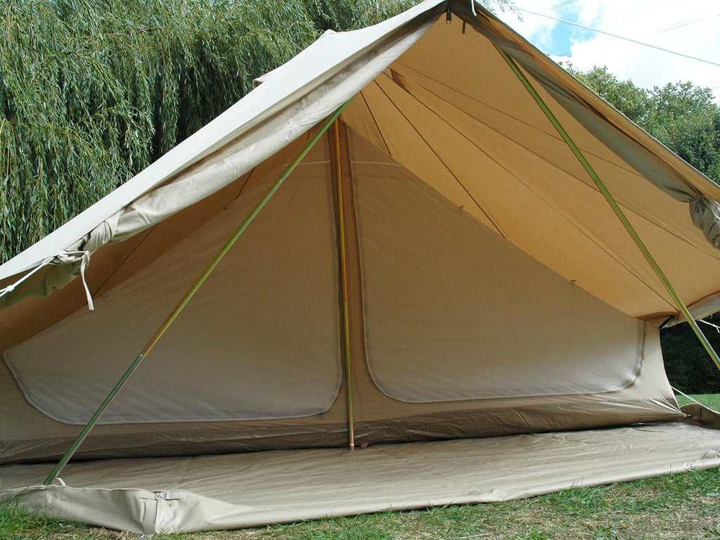4.5m bell tent with inner tent