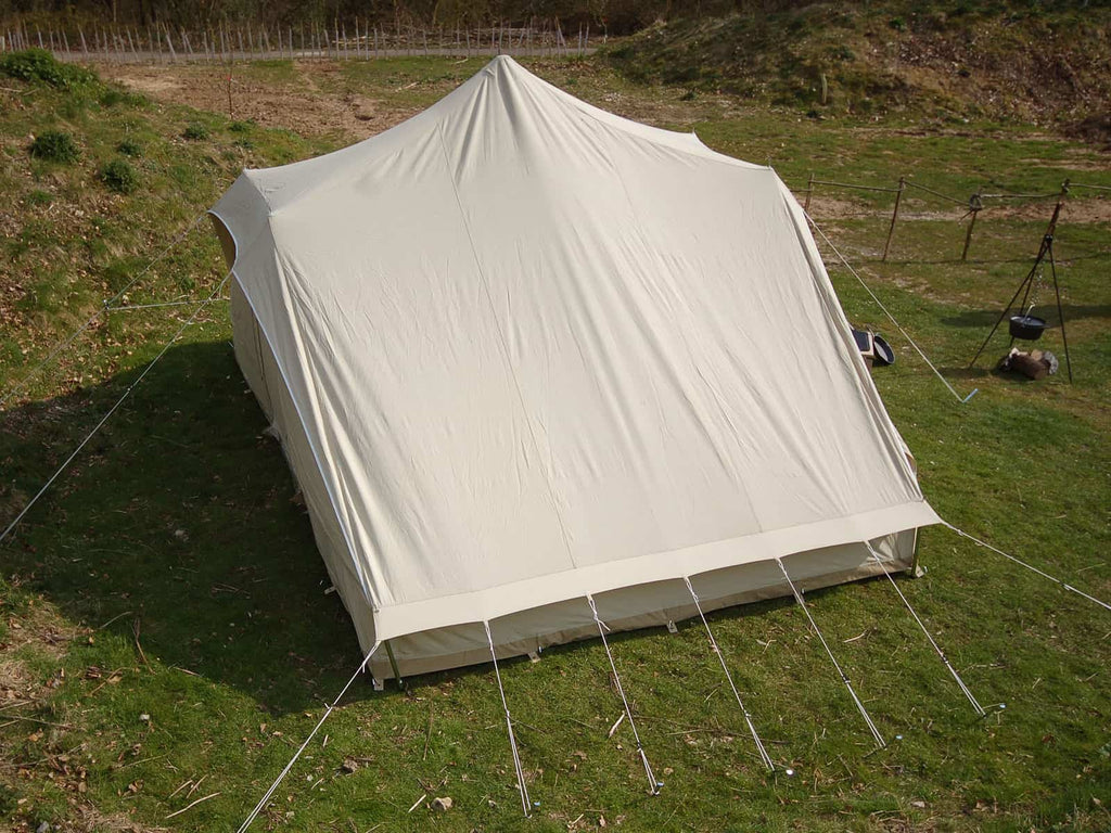 View from above of a 4.4 metre Touareg Deluxe Tent
