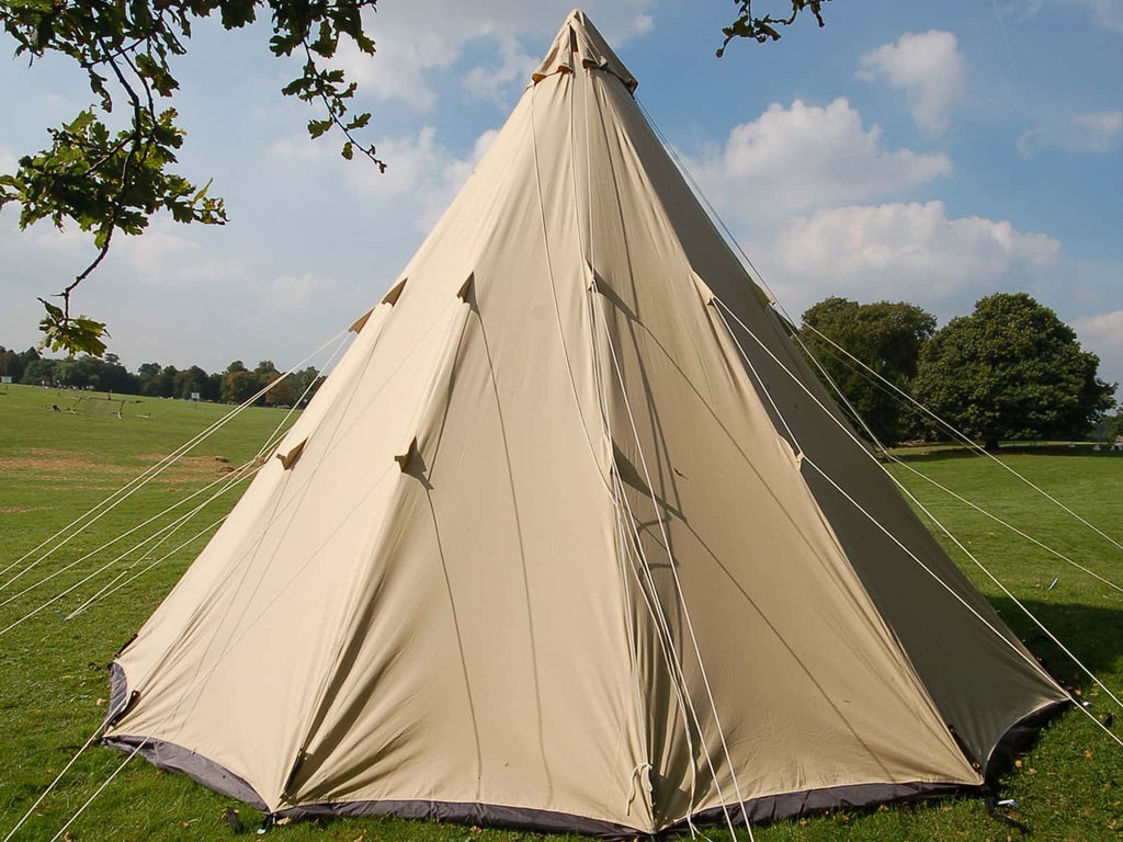 single pole tent 5m Ultimate Single Pole Tipi Tent • Teepee