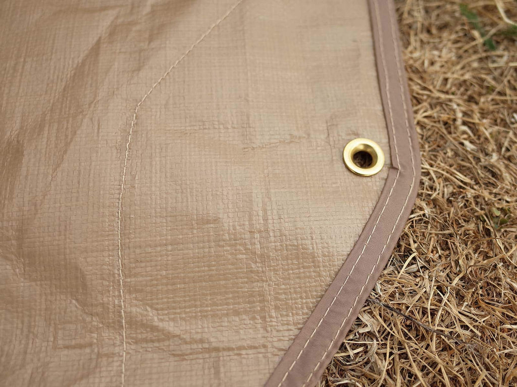 5m bell tent groundsheet protector with eyelets