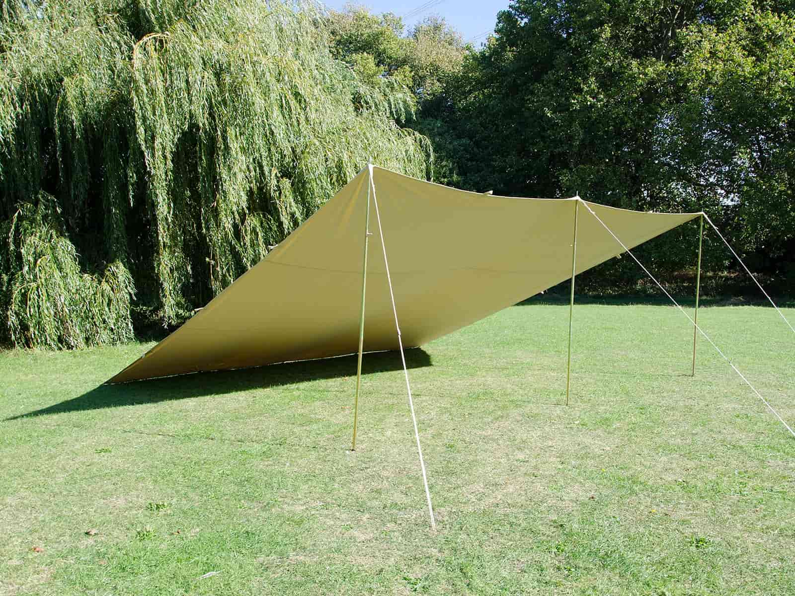 5 x 5 metre pro awning and poles