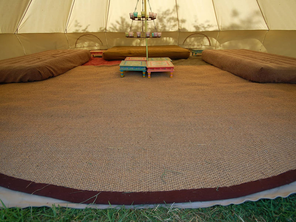 6m bell tent coir mat flooring