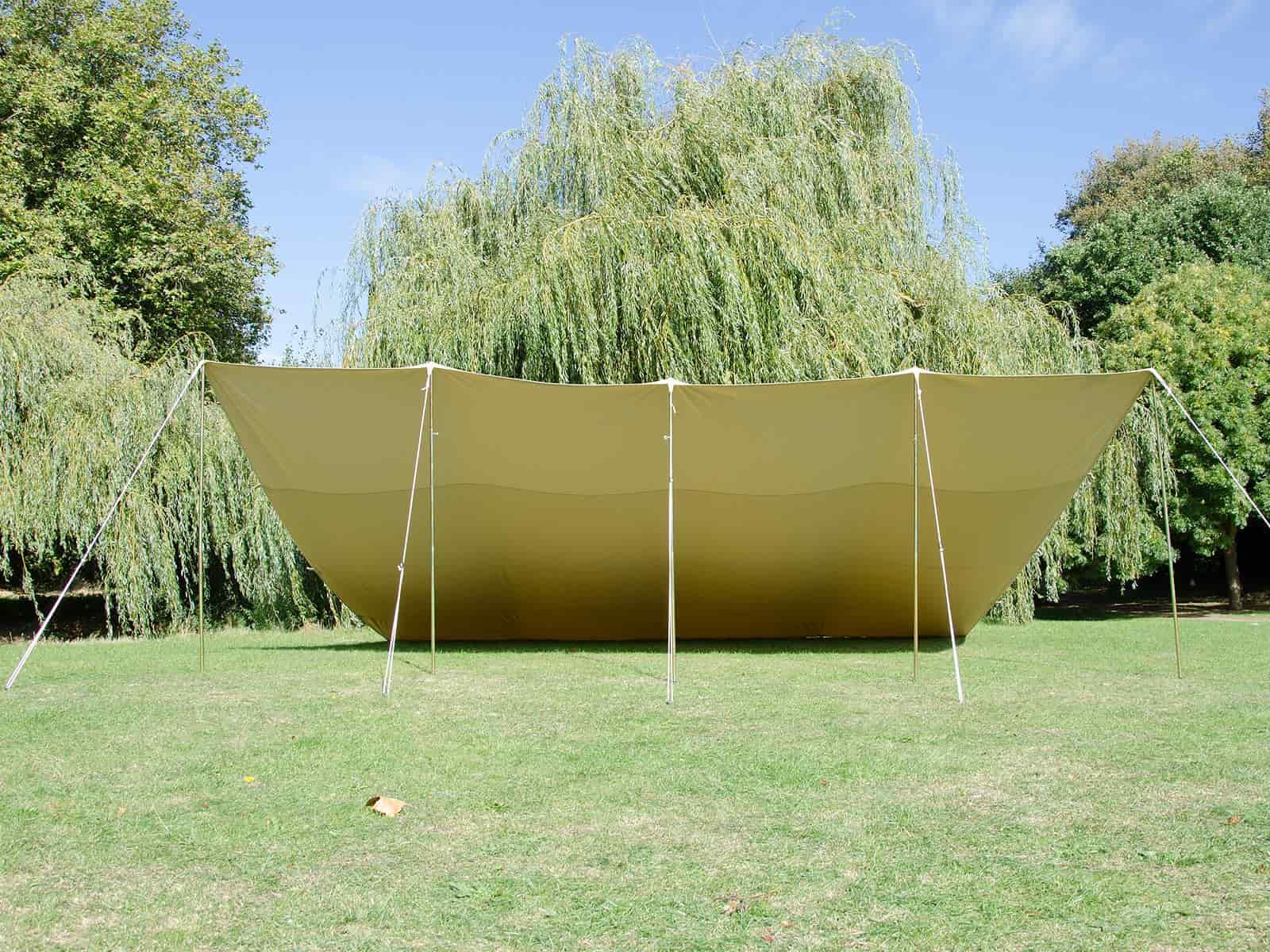 6m cotton canvas awning