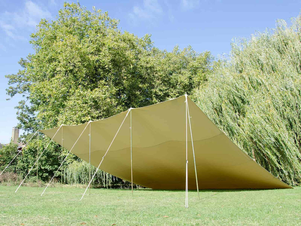 tarp 6m x 3m 6x6m Pro Awning • Heavy weight Cotton Canvas Tarp