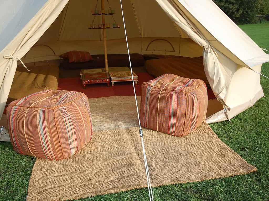 Furnished 4m deluxe bell tent