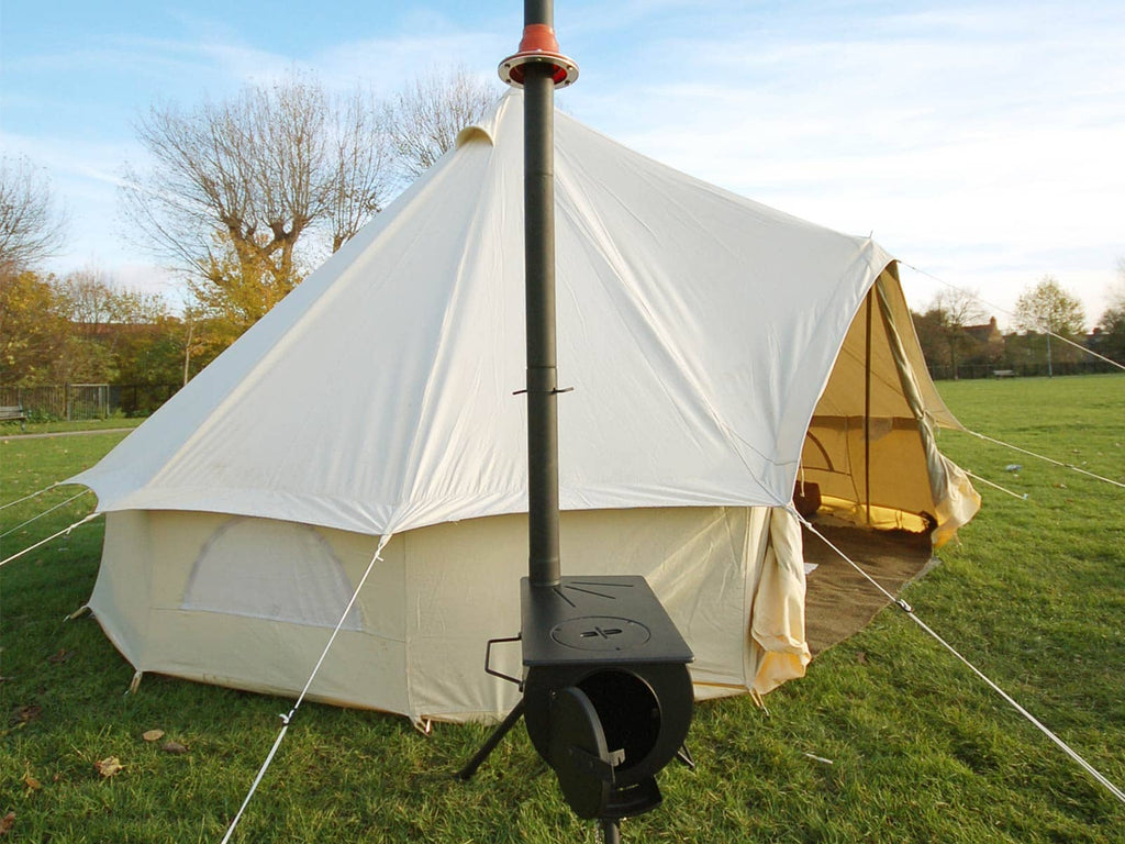 Bell tent & frontier stove flashing kit