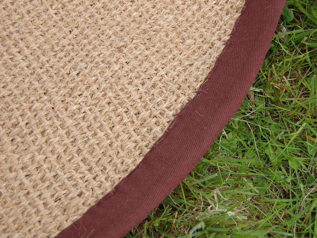 Close up of coir door mat
