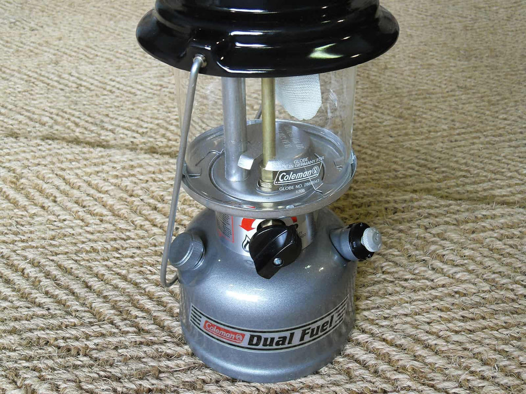 Single mantle dual fuel lantern