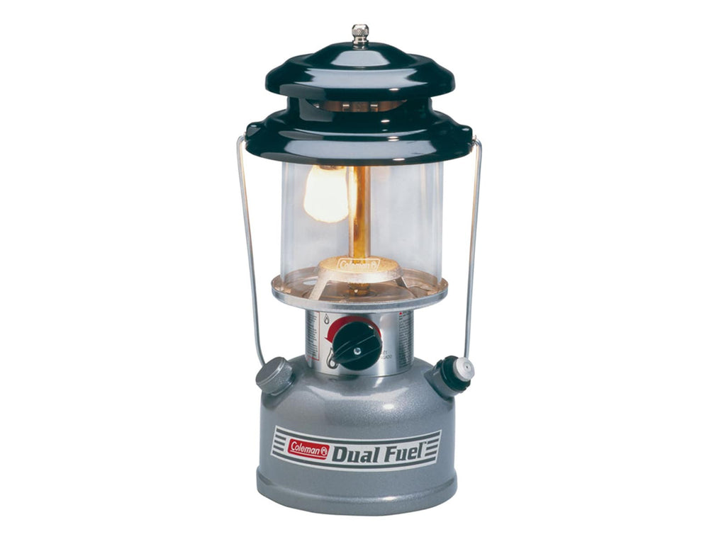 Coleman single mantle dual fuel lantern