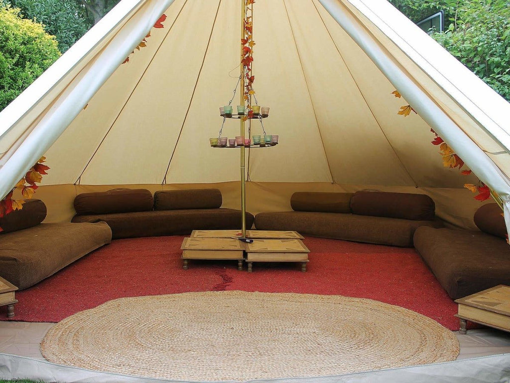tent entrance mat Large Eco Jute Doormat • Bell Tent Flooring
