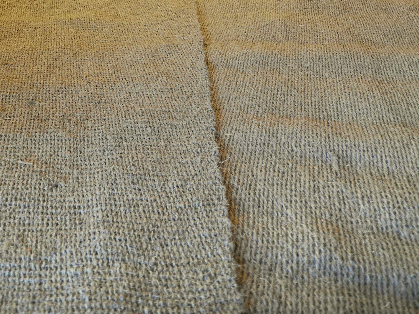Close up of emperor tent coir matting
