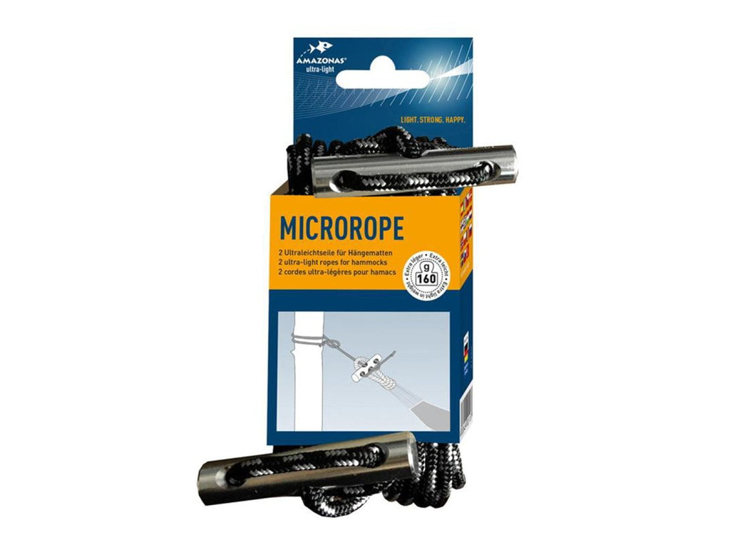 2x hammock microrope travel kit for hammock suspension