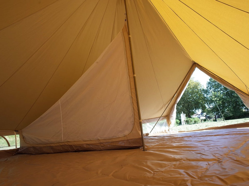 Bug proof bedroom compartment for 6 metre bell tents