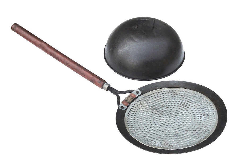 Kadai roasting pan and dome lid
