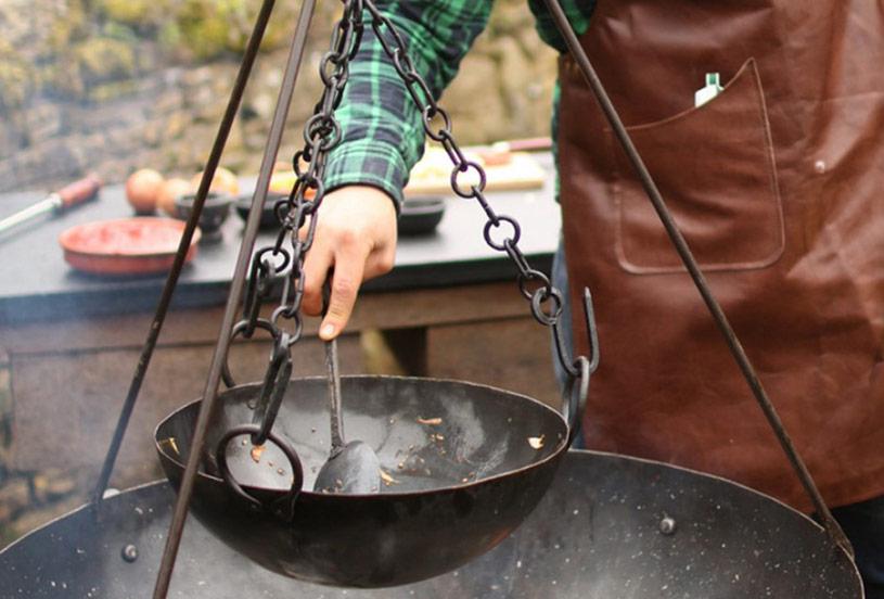 Kadai Cooking Bowl for Tripod