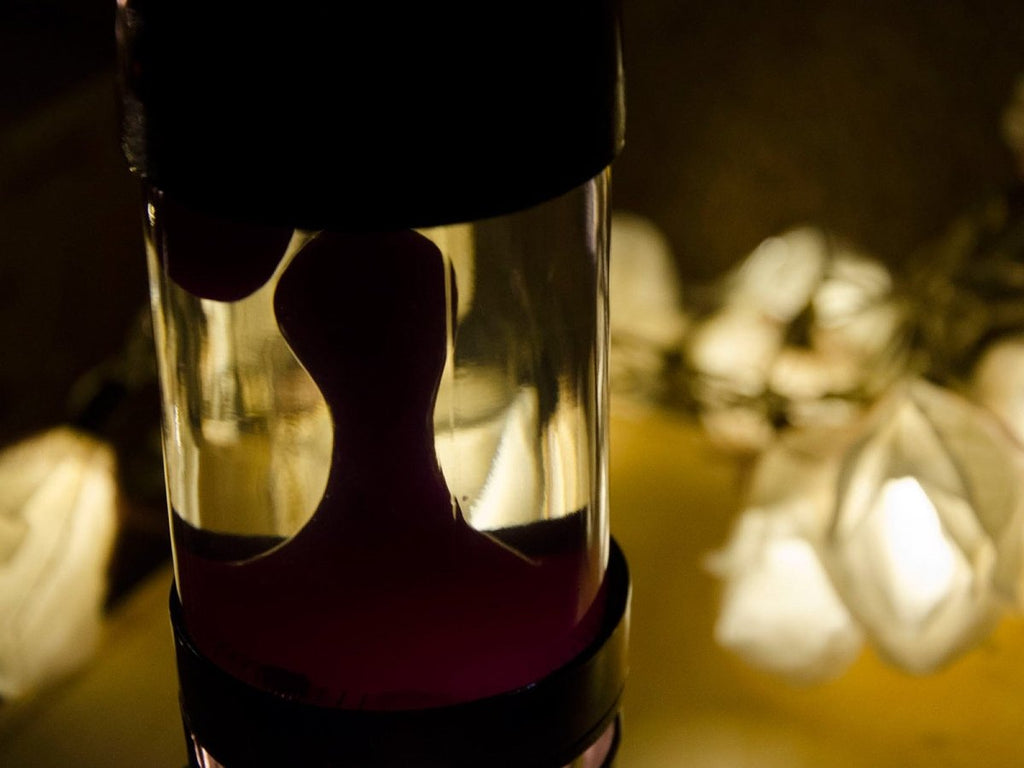 Tea light powered lava lamp