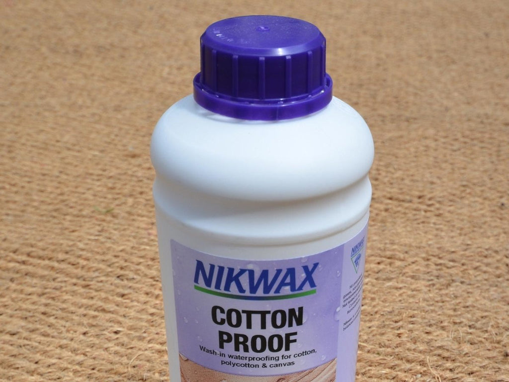 1 litre bottle of Nikwax Cotton Proof