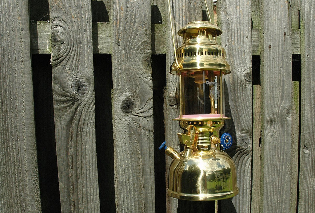 Petromax paraffin lamp brass hk500