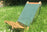 Thumbnail of Handmade Portable Natural Hard-Wood Deck Chair image number 4.