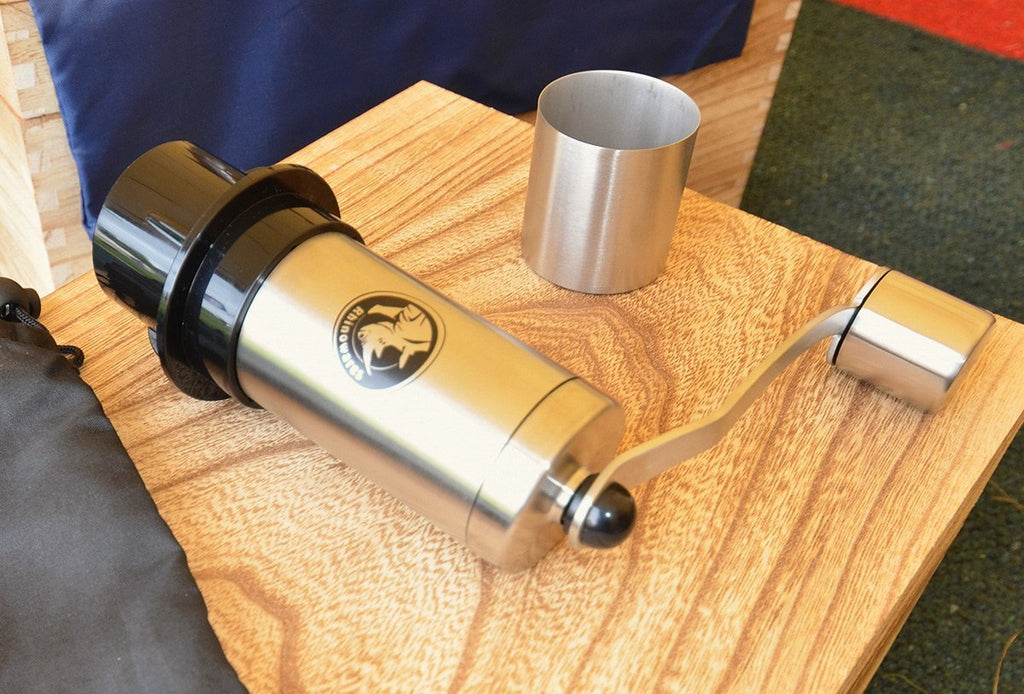 Portable coffee grinder